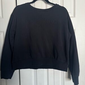 Orangetheory Women's Black Crew Neck Sweater